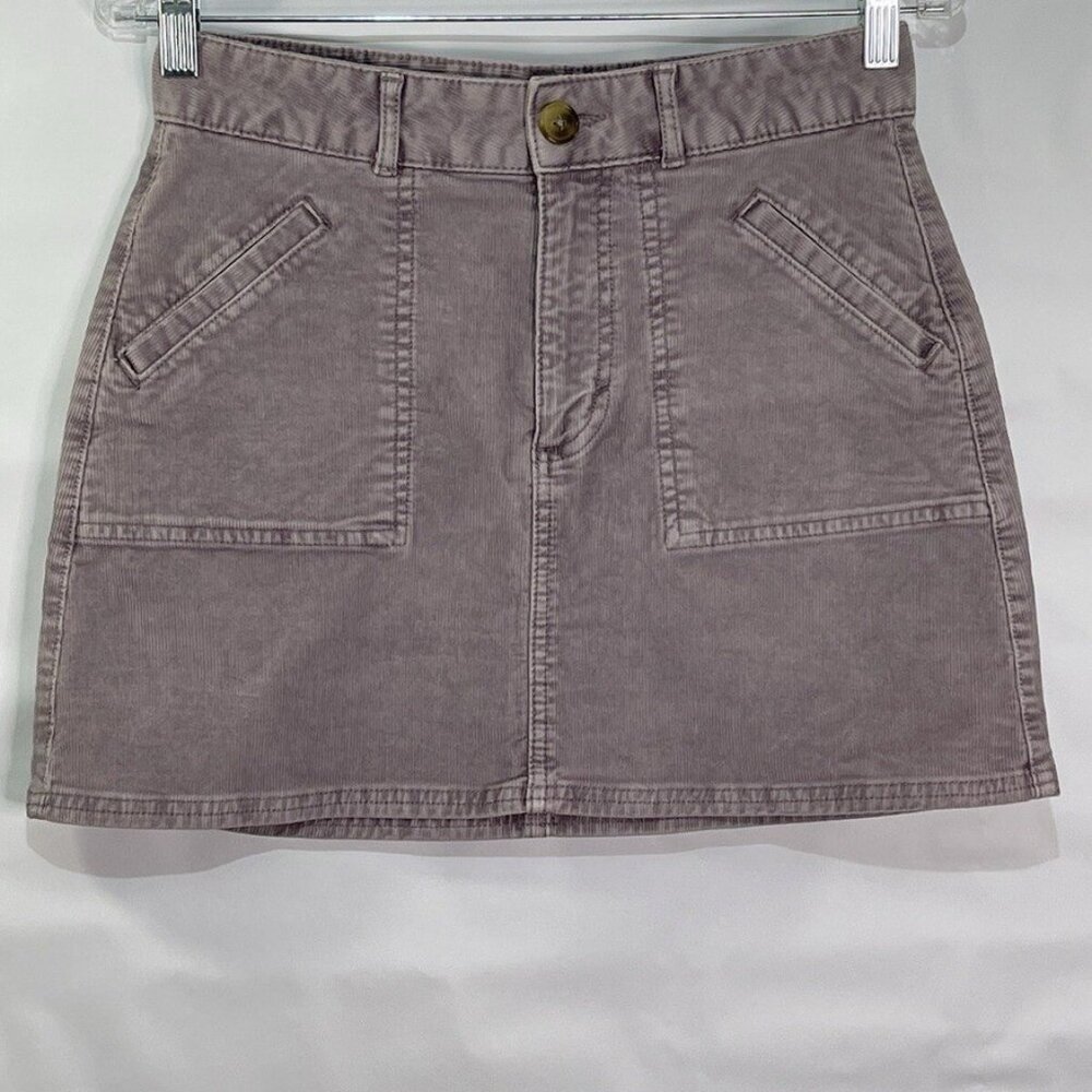 American Eagle Corduroy Mini Skirt